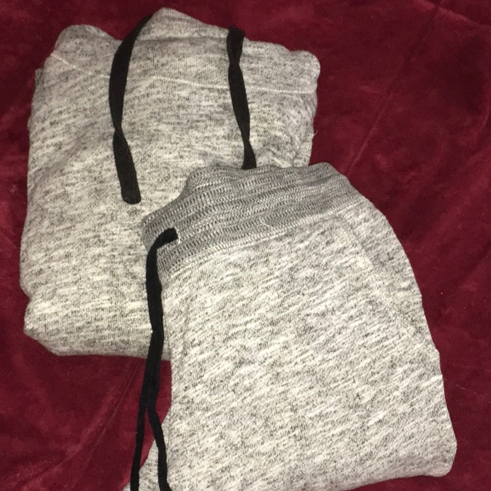 gray matching set